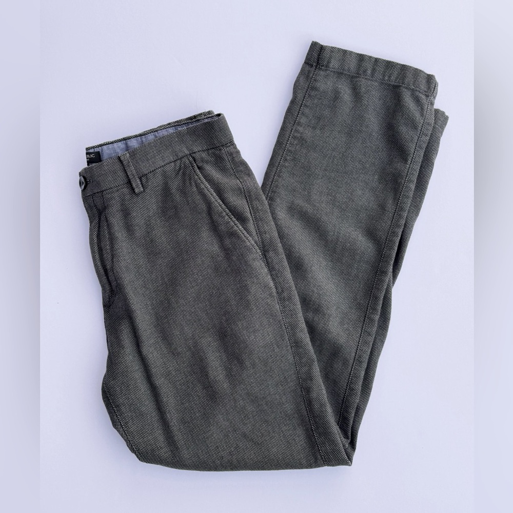 Banana Republic Kentfield Pant 32x32 (32x29) Gray 100% Cotton
